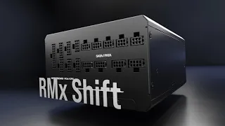 Introducing the CORSAIR RMx SHIFT PSU Series™: Connectors on Your Side