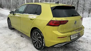 Взял новый Гольф - яркий немец на трассе  / VW GOLF VIII 2021