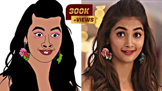 #Alavaikunthapurramuloo - Butta Bomma Song Drawing Meme - Allu Arjun - Pooja Hegde - ArmaanMalik