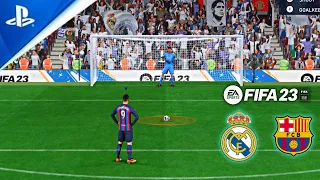 FIFA 2023 🔥 Real Madrid vs Barcelona PENALTY SHOOTOUT PS5™