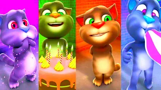 My Talking Tom colours funny movement || Talking Tom 🔴 All NEW Episodes Compilation 🐱 🍉🤣🌶 #62