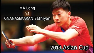 [20190406] ITTF | MA Long vs GNANASEKARAN Sathiyan | MS-QF | 2019 Asian Cup | Full Match