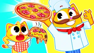 Chef's Pizza for Kids | Funny Songs For Baby & Nursery Rhymes by Toddler Zoo