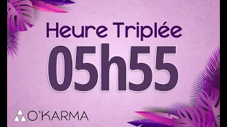 🕛 HEURE TRIPLÉE 05h55 - Interprétation et Signification angélique