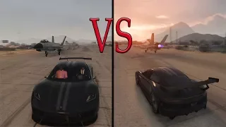 PFISTER NEON VS P 996 LAZER. Замеры скорости в GTA Online