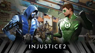 Injustice 2 - Sub-Zero Vs Green Lantern (Very Hard)