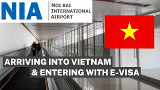 🇻🇳 Hanoi Airport (HAN) Vietnam International Arrivals Procedure & E-Visa Process