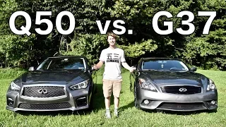 INFINITI G37 vs. Q50 - Differences and Comparison