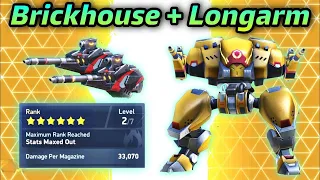 BRICKHOUSE IS A SNIPER MASTER LONGARM 12,8 MECH ARENA GAMING WITH SHAURYA