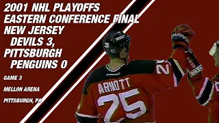 2001 Eastern Conference Final Game 3: New Jersey Devils 3, Pittsburgh Penguins 0 (PARTIAL GAME)