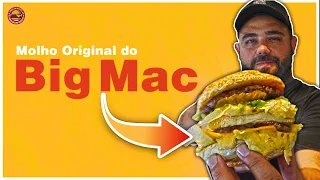 FIZ UM BIG MAC ARTESANAL COM A RECEITA ORIGINAL DO MOLHO DOS CARAS! | Hambúrguer Perfeito