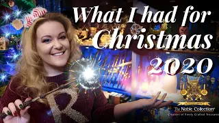 WHAT I HAD FOR CHRISTMAS 2020 NOBLE COLLECTION AND MORE | VICTORIA MACLEAN