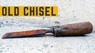 Restoration Rusty Old Chisel