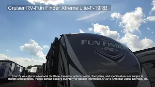 2017 Cruiser-Fun Finder Xtreme Lite-19RB