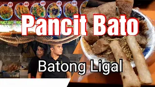 Batong Ligal At Pinipilahan Pancit Bato