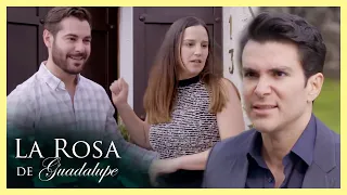 Jorge encuentra a su esposa con su exnovio | La Rosa de Guadalupe 2/4 | La reina del castillo