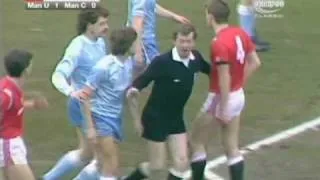 [85/86] Manchester Utd v Manchester City, Mar 22nd 1986