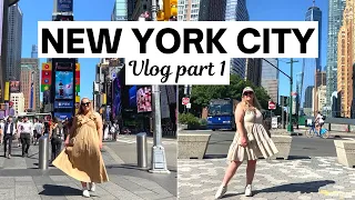 NYC SUMMER VLOG - PART 1 * 4 days in New York City * Travel guide