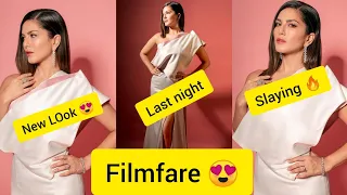 🌸Sunny Leone looks very hot in new dress👗 in Filmfare awards 😍 @sunnyleone @filmfare