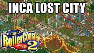 Ancient City Restoration! - Inca Lost City - RollerCoaster Tycoon 2 Wacky Worlds