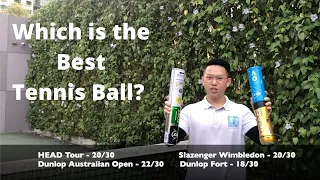 Which is the Best Tennis Ball in 2023? | Play! Tennis