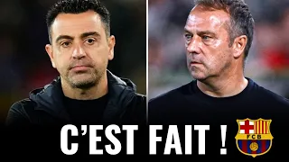 🚨 Xavi s'en va, Flick arrive ! Il VEUT UN JOUEUR DU BAYERN MUNICH !