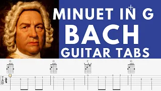 MINUET IN G  Easy Guitar Tabs & Chords