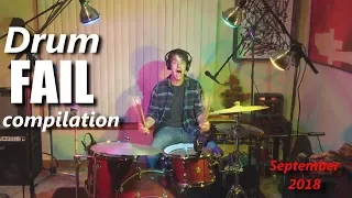 Drum FAIL compilation September 2018 | RockStar FAIL