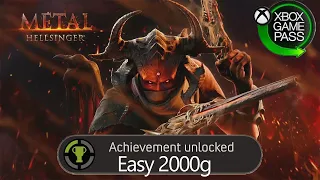 Easy 2000 Gamerscore Achievement Guide Metal: Hellsinger (Gamepass) Xbox series, xbox one and PC