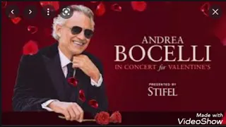 Andrea Bocelli Can't help falling in love with lyrics مترجمة