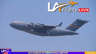 🔴LIVE United 935 Capt. Phil Retirement | LAX Plane Spotting