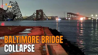 Baltimore Bridge Collapse Rescue Live | Baltimore bridge collapse after ship crash | News9