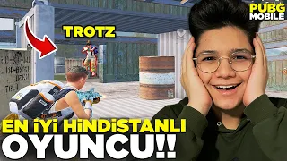 HİNDİSTANIN EN İYİ OYUNCUSU İLE VS ATTIM!? - PUBG MOBİLE