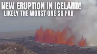 Eruption Number 8 is Growing Fast And Looks Bad Right Now