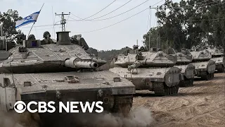 Israeli tanks, tens of thousands of troops amassed for Gaza ground invasion