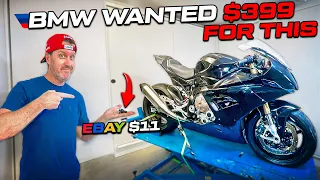 REBUILDING WORLDS CHEAPEST WRECKED 2022 BMW S1000RR EP3