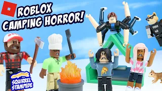 ROBLOX Welcome to Bloxburg Camping Crew and Spider Build a Figure Review