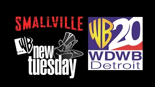 The WB’s New Tuesday Continues/Smallville 1x04 WB Promo on WB 20 WDWB Detroit (November 6,2001)