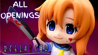 Higurashi no naku koro ni - ALL OPENINGS + GAME OPENIGS