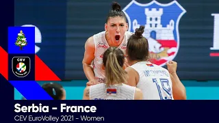 Serbia vs France I CEV EuroVolley 2021 Women I Holidays Special