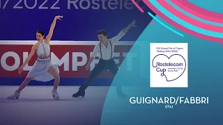 Guignard/Fabbri (ITA) | Ice Dance FD | Rostelecom Cup 2021 | #GPFigure