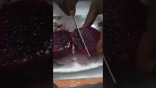 Dragon fruit cutting easily | different way #shorts #ytshorts