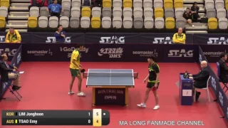 LIM Jonghoon vs TSAO Erny | U21 MS | Australian Open 2017