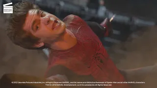 The Amazing Spider-Man: Spider-Man saves a child HD CLIP