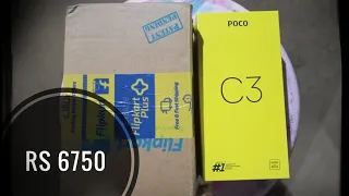 Poco C3 Unboxing | Only Rs : 6750 | Poco c3 Flipkart unit