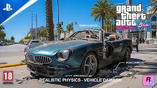 GTA 6 : Realistic Physics Vehicle Damage LEAKED!