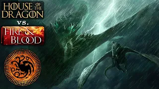 Luke & Arrax vs Aemond & Vhagar - Show vs. Books! House of the dragon - Fire & Blood