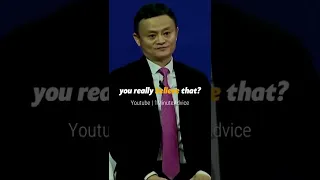 How to focus on quality not the size - Jack Ma #shorts #motivation #jackma #advice #1minuteadvice