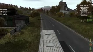 DayZ - Driving through Chernogorsk in a bus