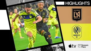 LAFC vs. Nashville SC | Bouanga Goal Drought Over!? | Full Match Highlights